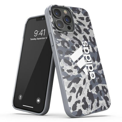 Husa Adidas OR Snapcase Leopard pentru iPhone 13 Pro Max - Gri