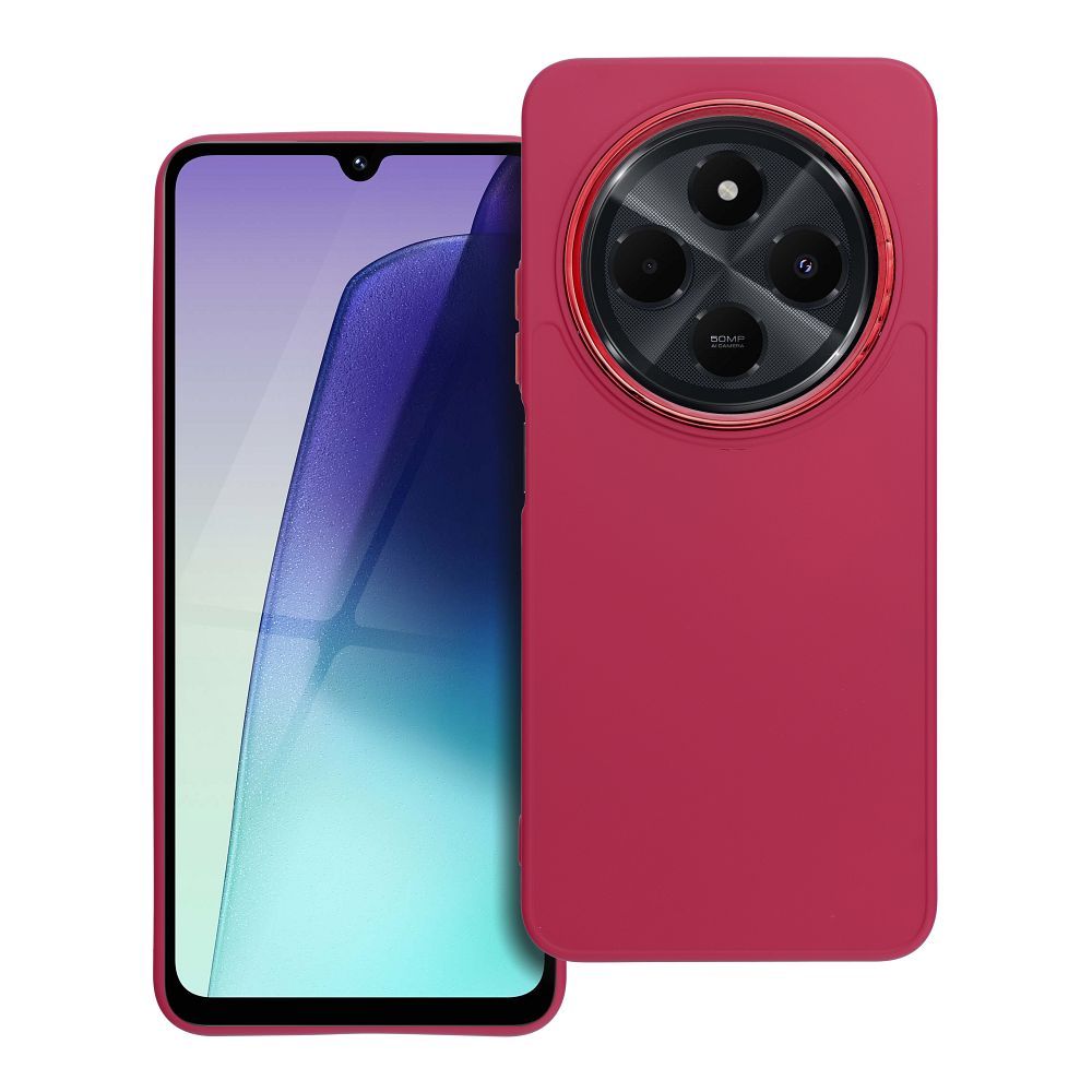 Husa Frame pentru Xiaomi Redmi 17C 4G / 14C 4G / 14C 5G / Poco C75 4G Magenta