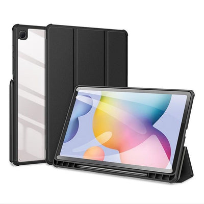 Husa DUX Ducis Toby cu Pencil Storage pentru Samsung Tab S6 Lite (P610/P613/P615/P619) Negru
