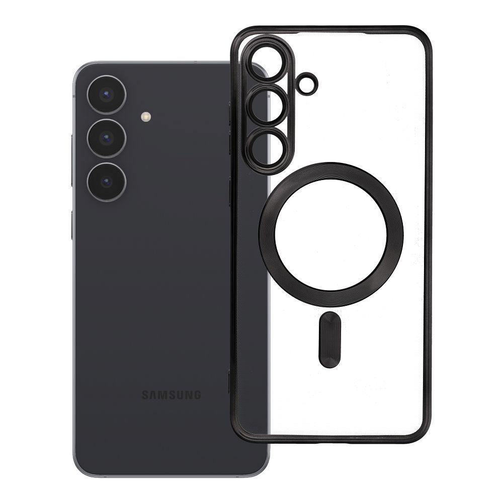 Husa Electro Mag pentru Samsung S25 FE Compatible cu Magsafe Negru