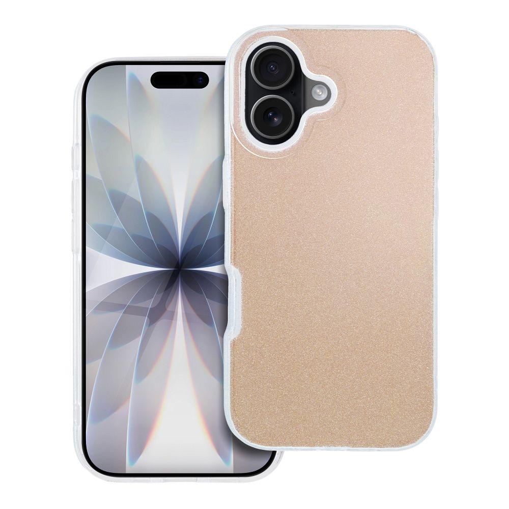 Husa Shining pentru iPhone 17 Auriu