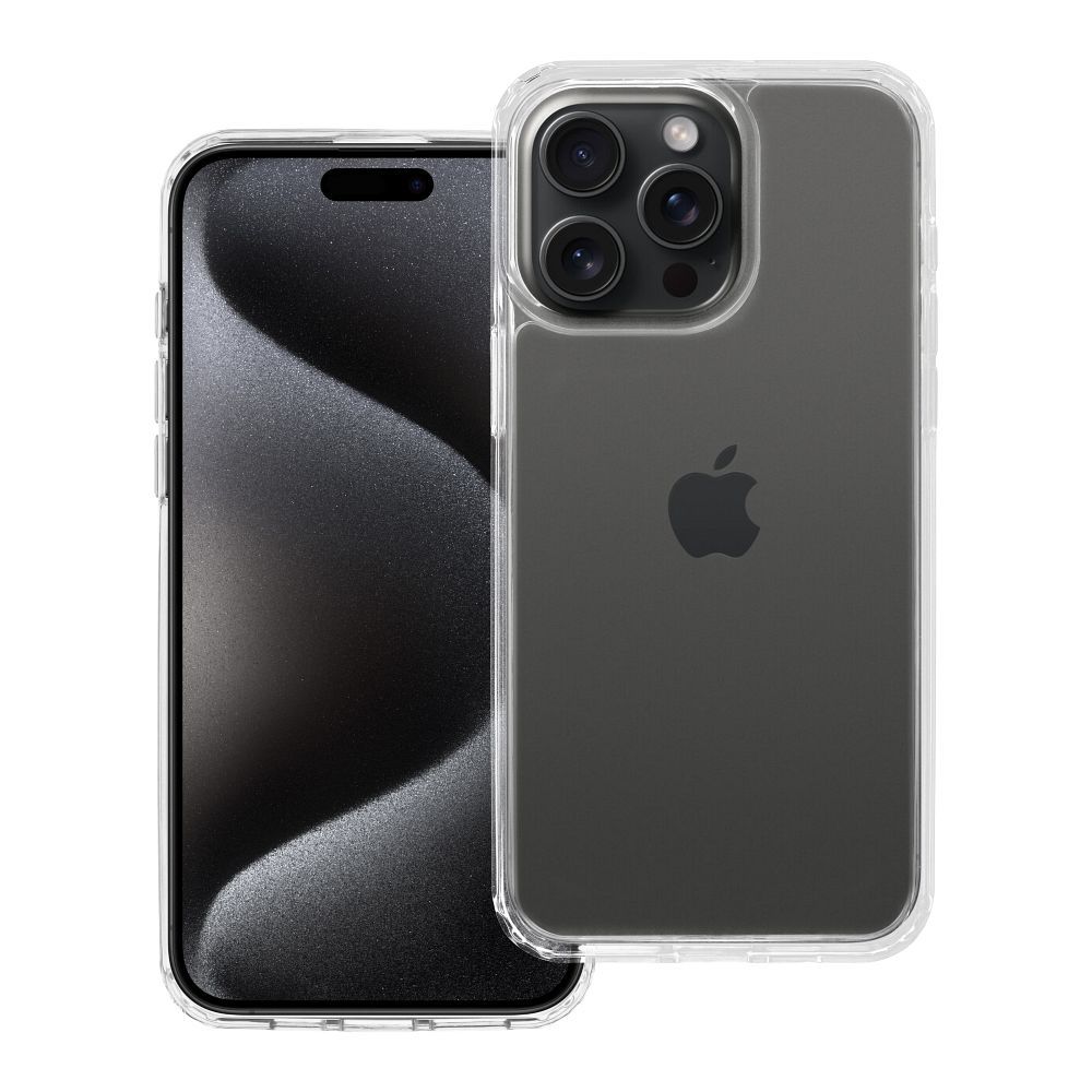 Husa Super Transparent Hybrid pentru iPhone 15 PRO Transparent
