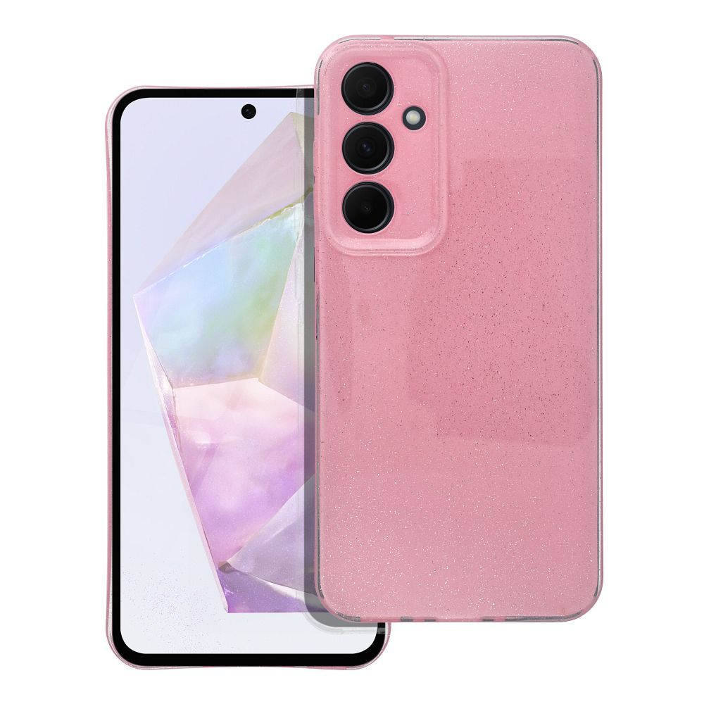 Husa Transparent 2 Mm Blink pentru Samsung A35 5G Roz