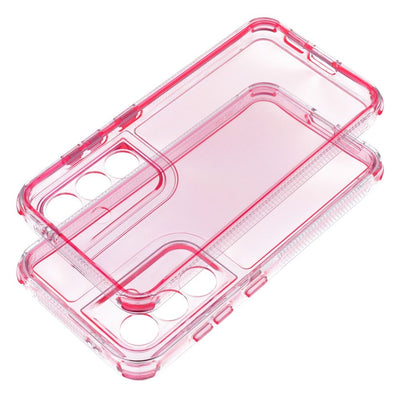Husa Matrix Transparent pentru Xiaomi Redmi Note 14 PRO 4G Powder Roz