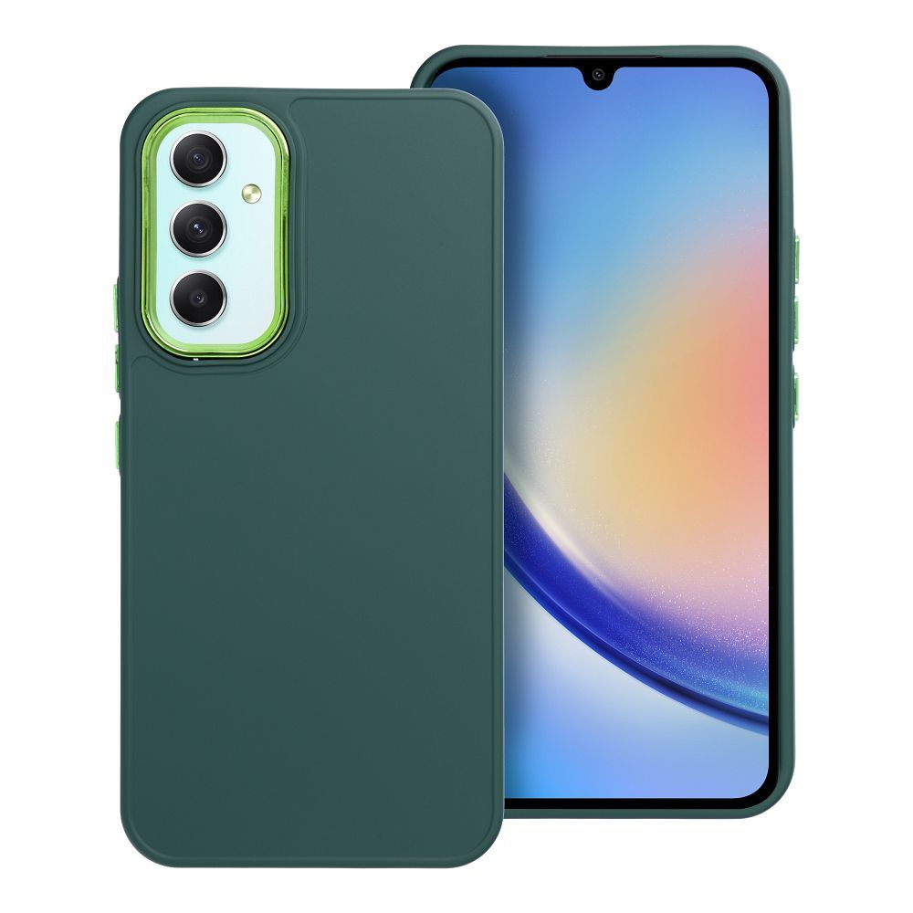 Husa Frame pentru Samsung A54 5G Verde