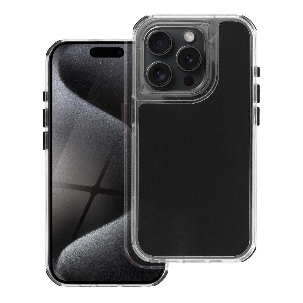 Husa Matrix pentru iPhone 12 / 12 PRO Negru