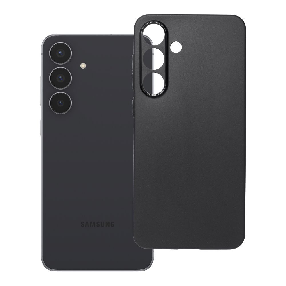 Husa Ultrathin Matt pentru Samsung S25 FE Negru