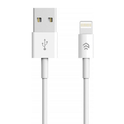 Cablu Devia Smart Ec080 USB - Lightning 1,0 M 2,1A Alb