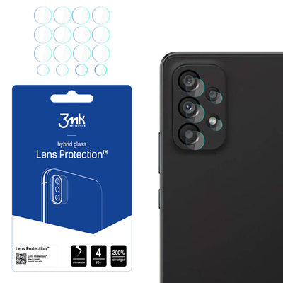 Folie 3mk Lens Protection Hybrid Glass pentru Camera Lens On Samsung Galaxy A53 5G