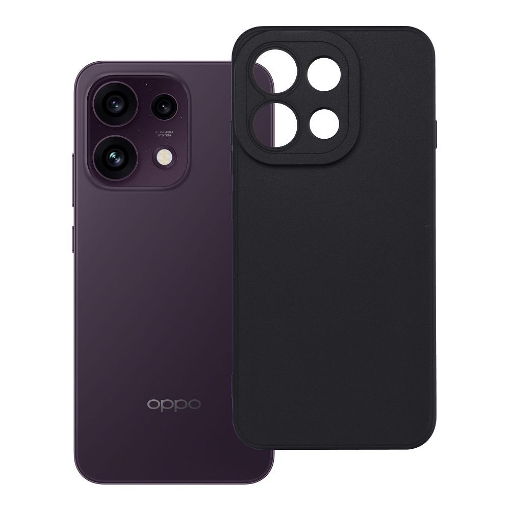 Husa Matt 2.0 pentru Oppo Reno 16 F 5G / 16 FS 5G Negru