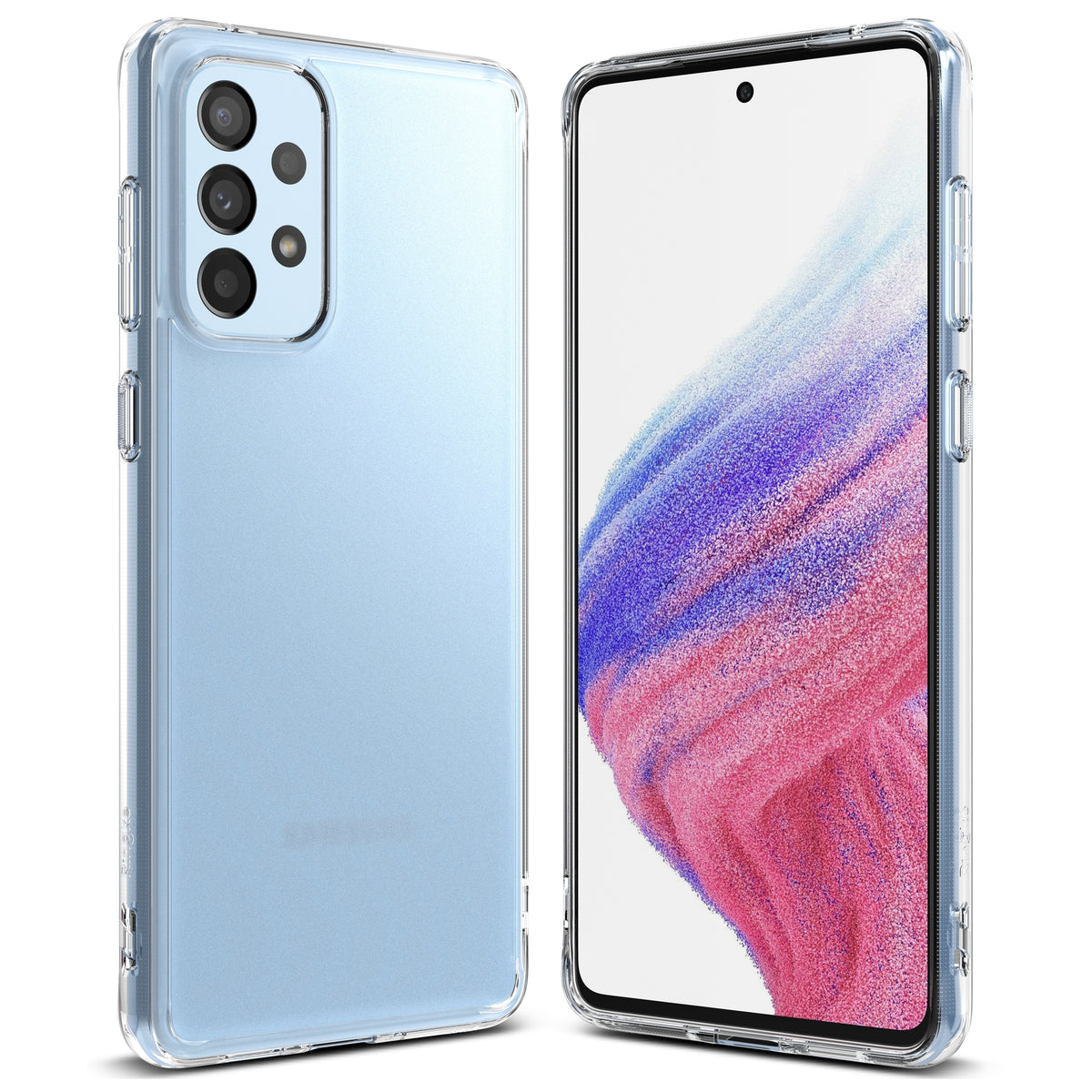 Husa Ringke Fusion Matte TPU cu A Translucent Samsung Galaxy A73 Gel Frame