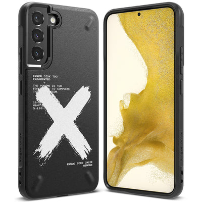 Husa Ringke Onyx Design Durable Cover pentru Samsung Galaxy S22 + (S22 Plus) Negru (X)