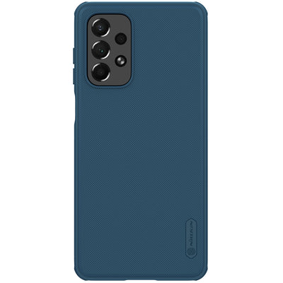 Husa Nillkin Super Frosted Shield Pro Durable Cover pentru Samsung Galaxy A73 Albastru