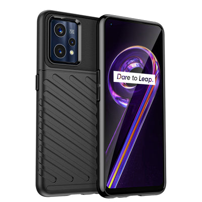 Husa Thunder Flexible Armored Cover pentru Realme 9 Pro + (9 Pro Plus) Negru