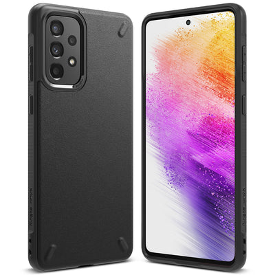 Husa Ringke Onyx Durable TPU Cover pentru Samsung Galaxy A73 Negru