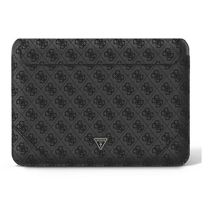 Husa Guess 4G Uptown Triangle Logo pentru 13-14" Laptop - Negru