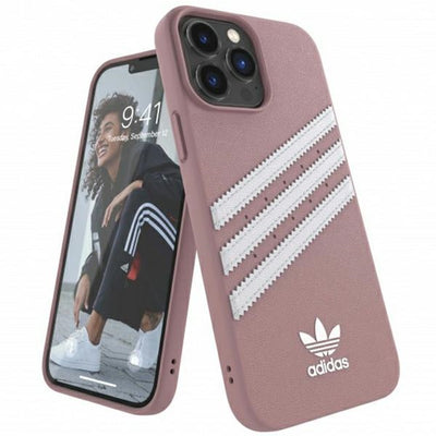 Husa Adidas OR Molded PU pentru iPhone 13 Pro Max - Roz