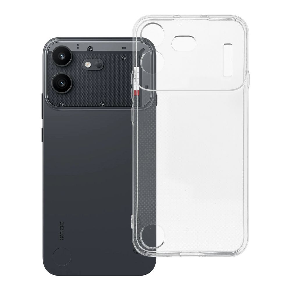 Husa Transparent 2 Mm (Camera Protection) pentru Nothing Phone (4b) Transparent
