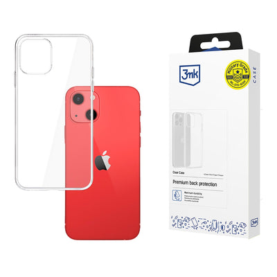 Husa pentru iPhone 13 Silicone From The 3mk Transparent Series - Transparent