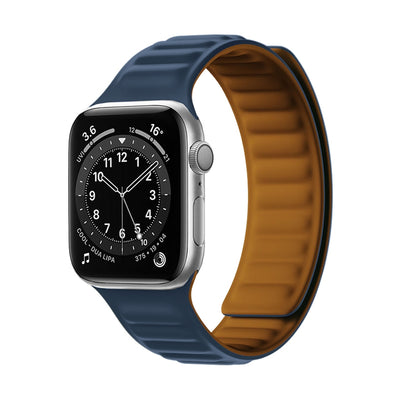 Curea Magnetic Magnetic Bracelet pentru Apple Watch 41mm - Albastru