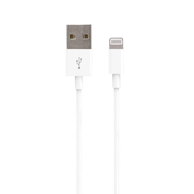 Cablu Forever USB - Lightning 3,0 M 1A Alb