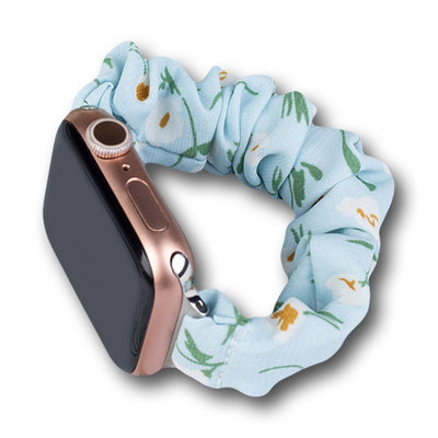 Curea Fabric Apple Watch Band 38/40/41mm Bracelet Elastic Band - Albastru