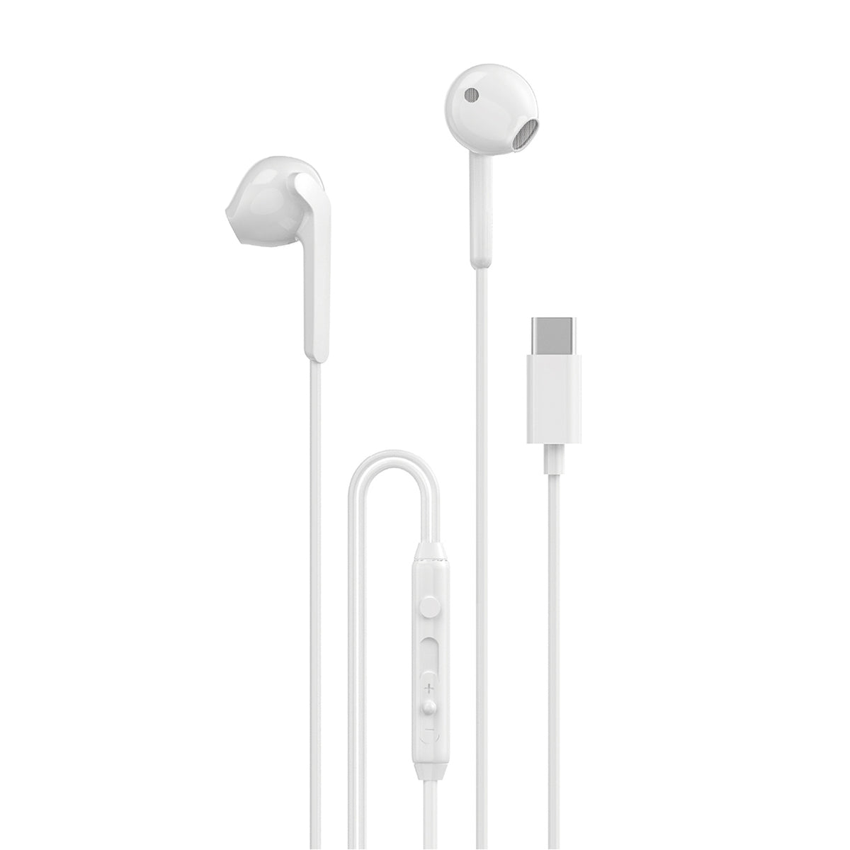 Casti Dudao X3C In-ear Wired Usb-c 1.2m - Alb