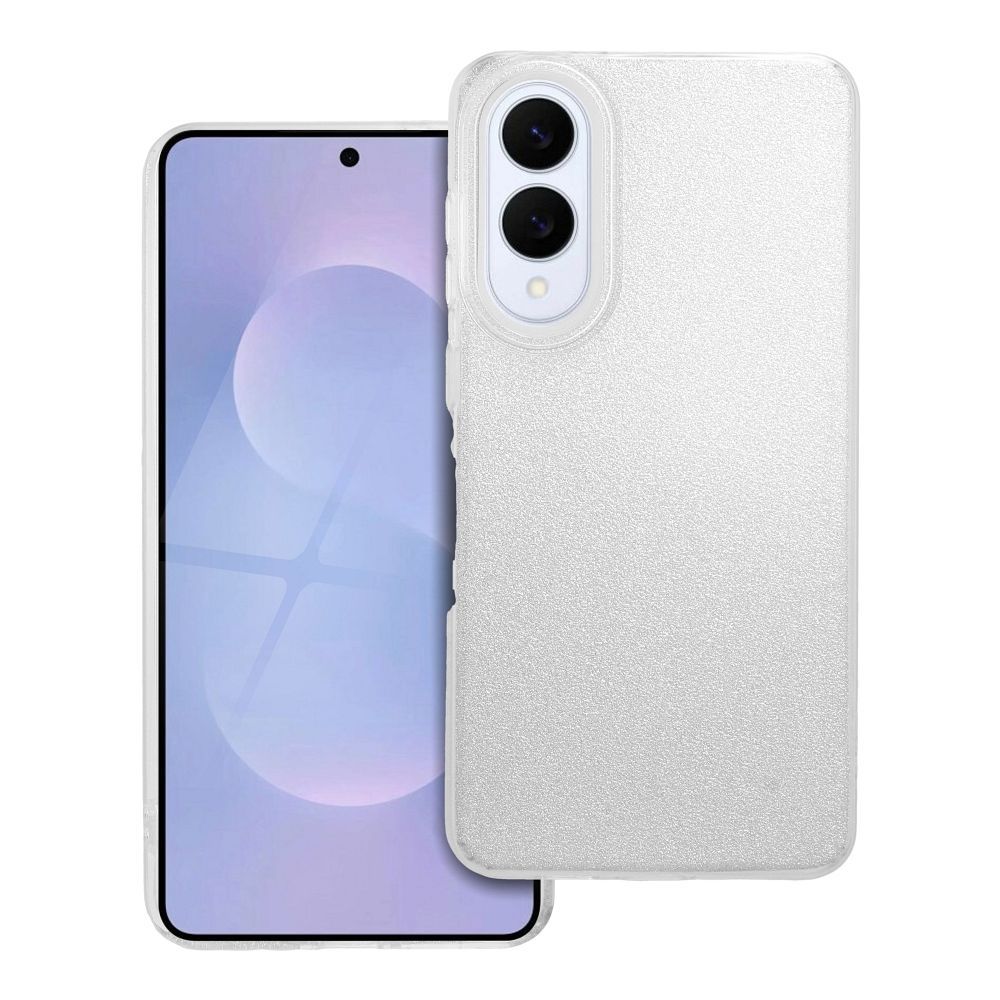 Husa Shining pentru Samsung S25 Edge Argintiu