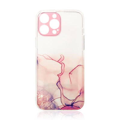 Husa Marble Cover pentru Samsung Galaxy A12 5G Gel Cover Marble Roz