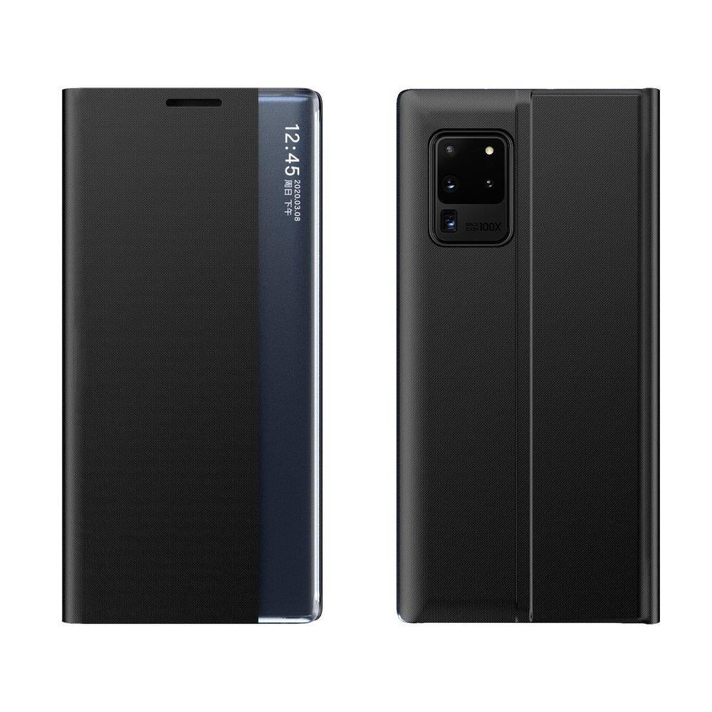 Husa New Sleep Cover cu A Stand Function pentru Samsung Galaxy M53 5G Negru