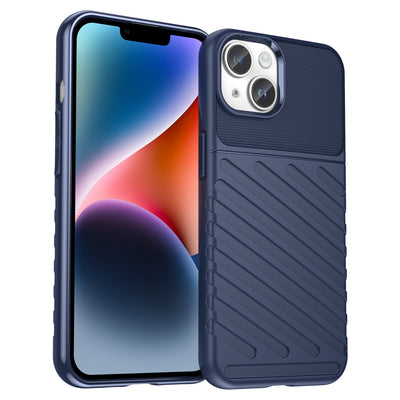 Husa Thunder iPhone 14 Albastru Armored