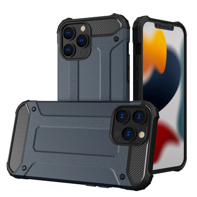Husa Hybrid Armor pentru iPhone 14 Pro Armored Hybrid Cover Albastru