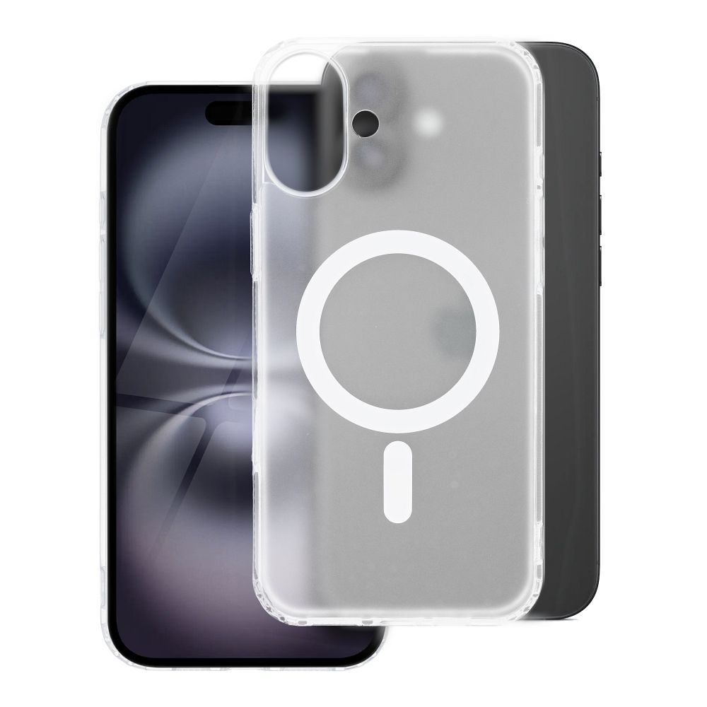 Husa Frost Mag pentru Samsung S24 Plus Compatible cu Magsafe Transparent Frozen