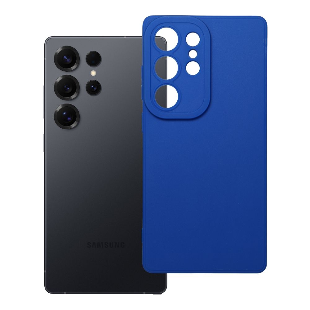 Husa Matt 2.0 pentru Samsung S25 Ultra Albastru