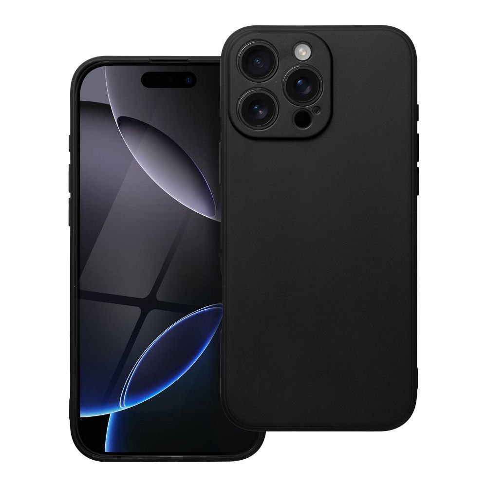 Husa Matt pentru iPhone 16 PRO MAX Negru