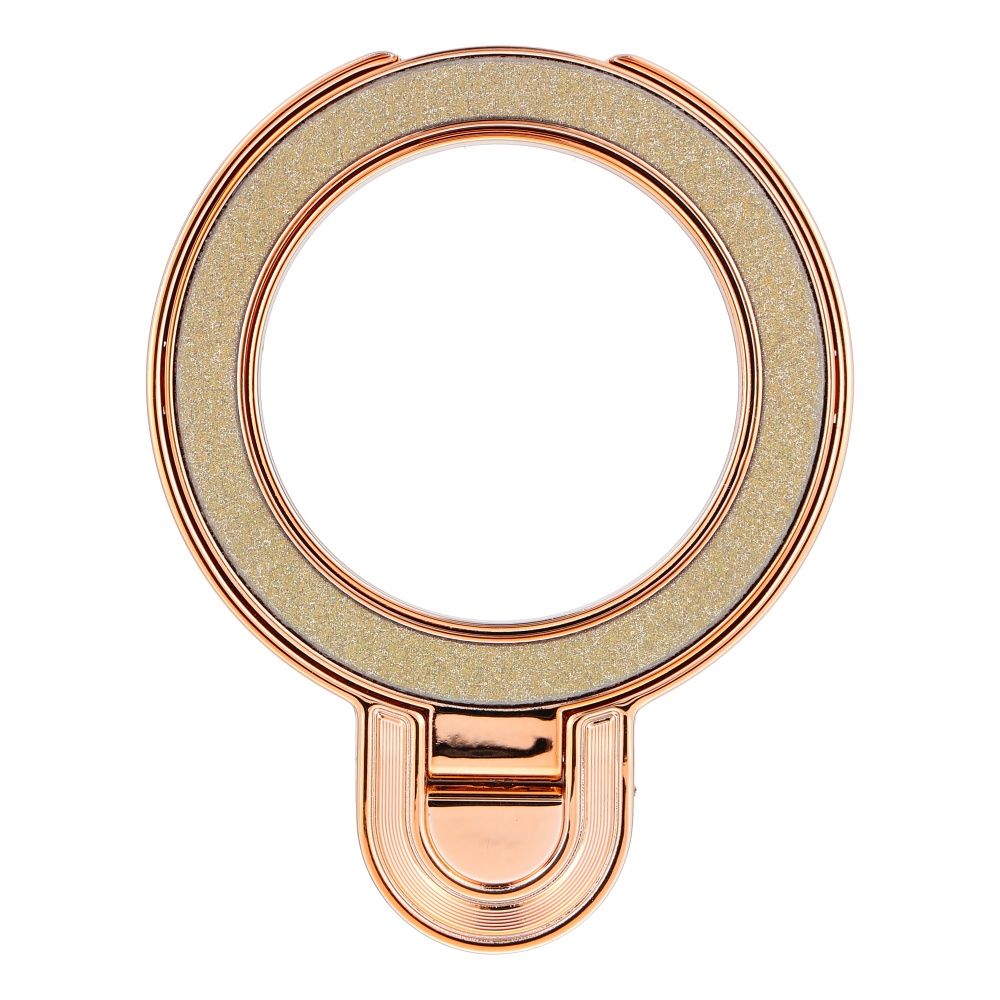 Suport auto Phone Stand Circle Glitter - Stick-on - Auriu