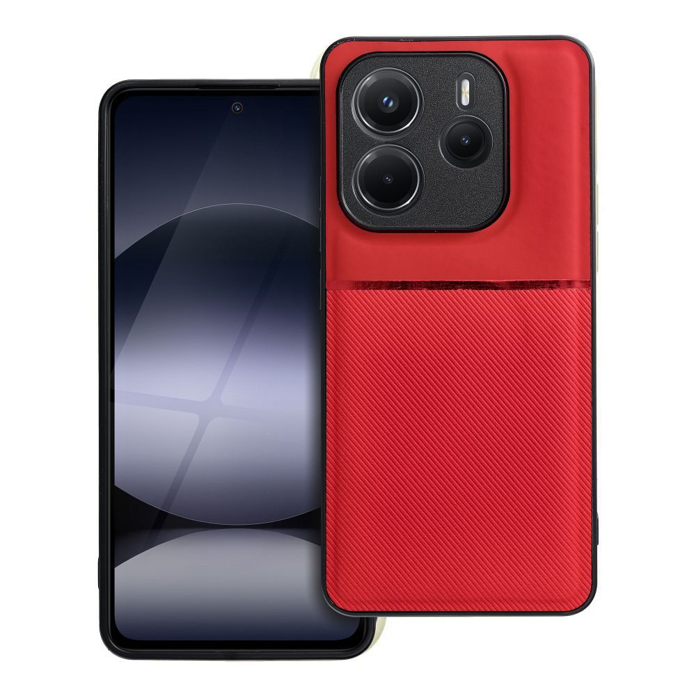 Husa Noble pentru Xiaomi Redmi Note 14 5G Rosu