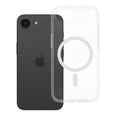 Husa Forcell pentru iPhone 16e (SE4 2025) / 17e F-protect Transparent Hybrid Premium Compatible cu Magsafe Transparent