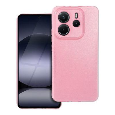 Husa Transparent 2 Mm Blink pentru Xiaomi Redmi Note 14 4G (Global - 164,84mm X 78,15mm X 8,16mm) ) Roz