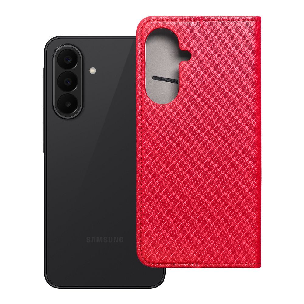 Husa Smart Book pentru Samsung A27 Rosu