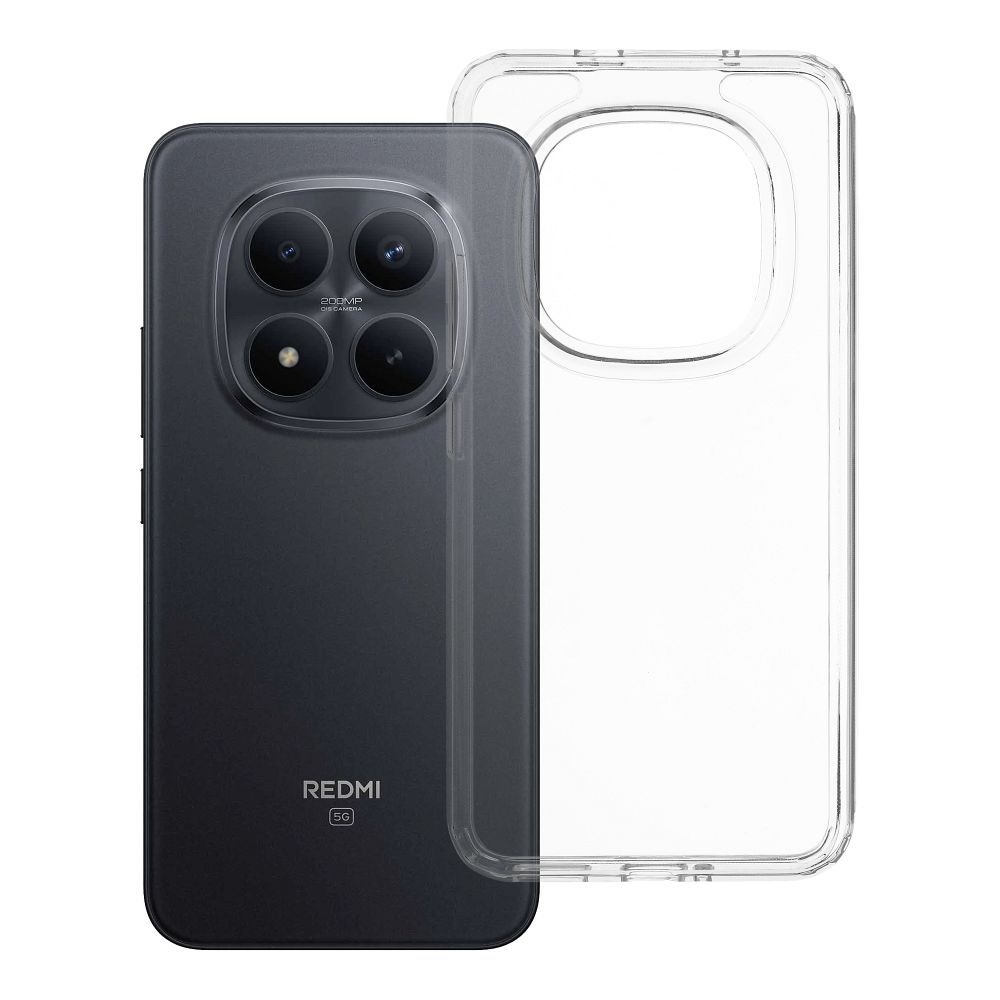Husa Super Transparent Hybrid pentru Xiaomi Redmi Note 15 PRO Plus 5G Transparent