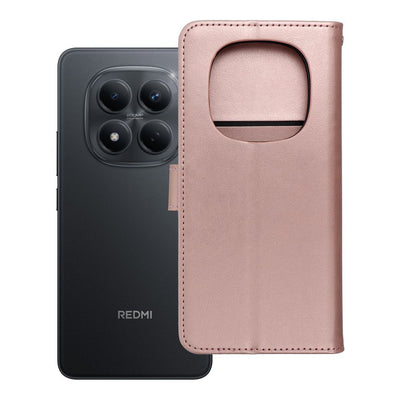 Husa Mezzo Book Flip pentru Xiaomi Redmi Note 14 PRO 4G Dreamcatcher Roz auriu