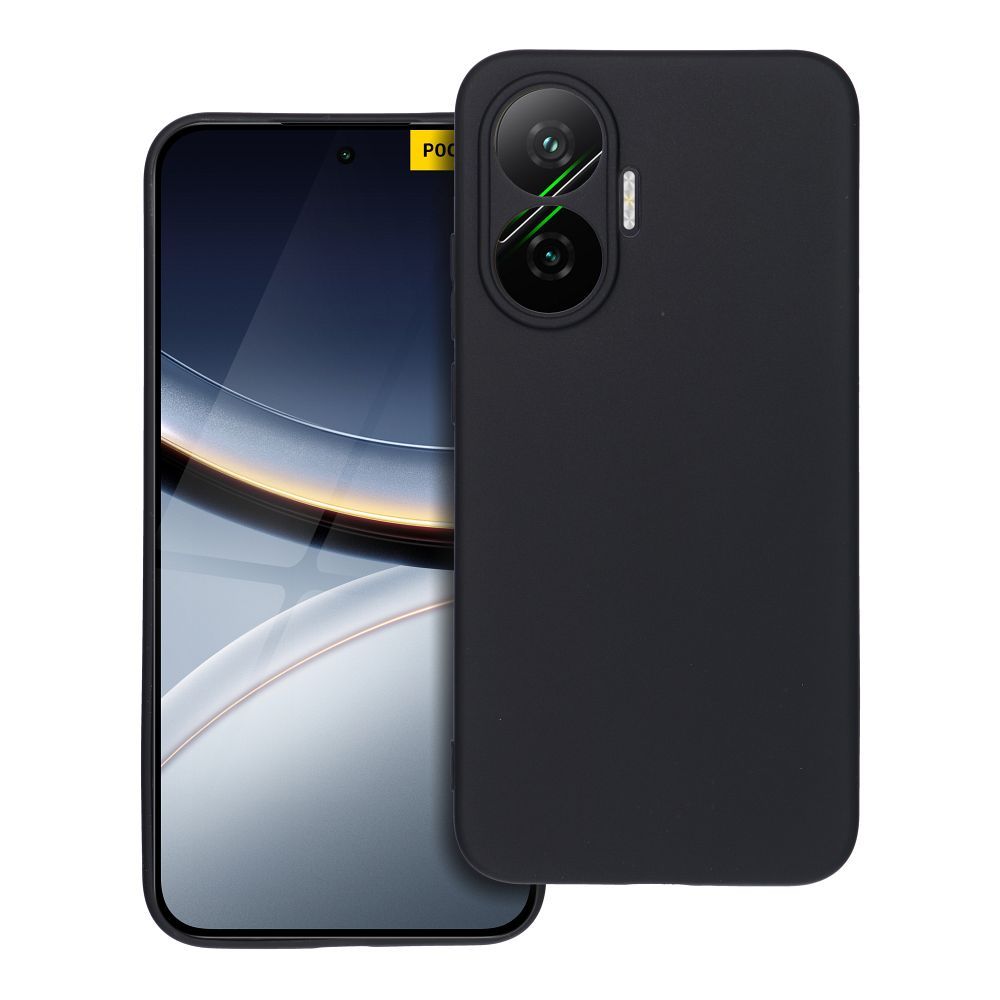 Husa Matt pentru Xiaomi Poco F7 5G / Turbo 4 PRO 5G Negru