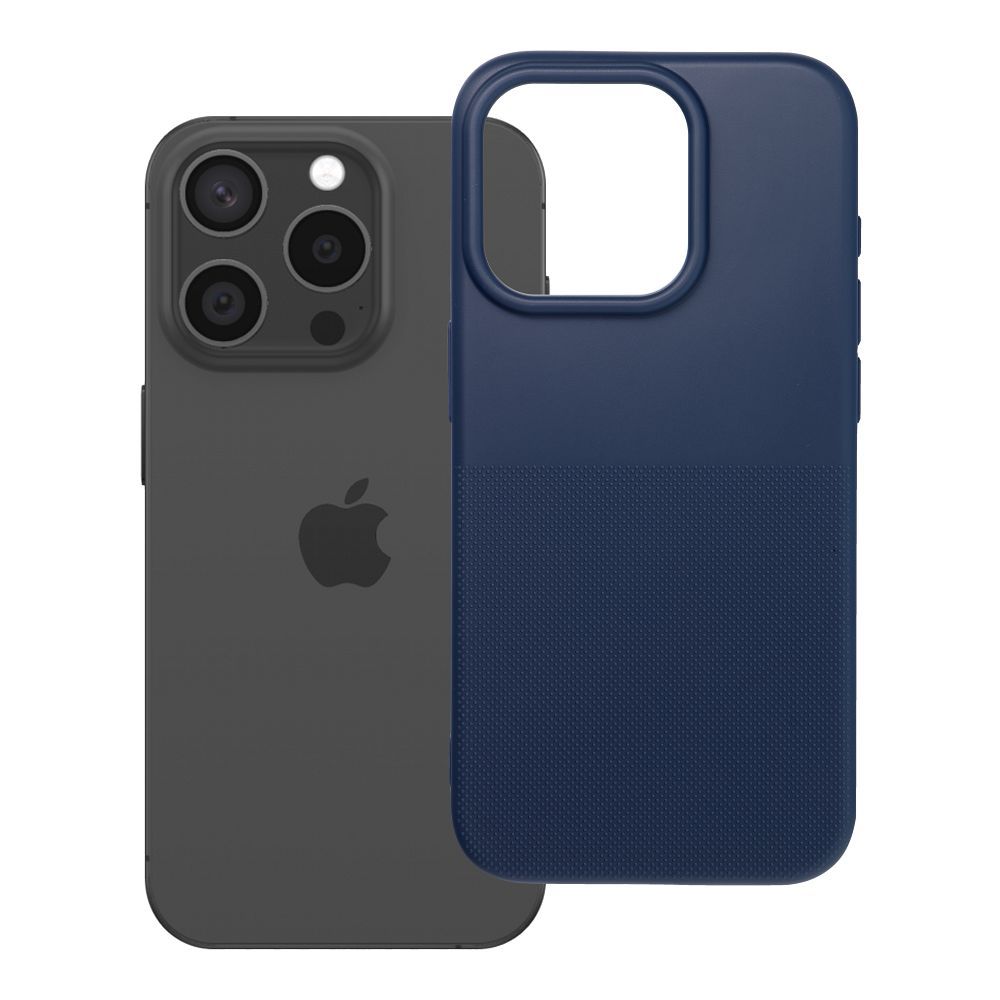 Husa Easy Dual pentru iPhone 15 PRO Albastru