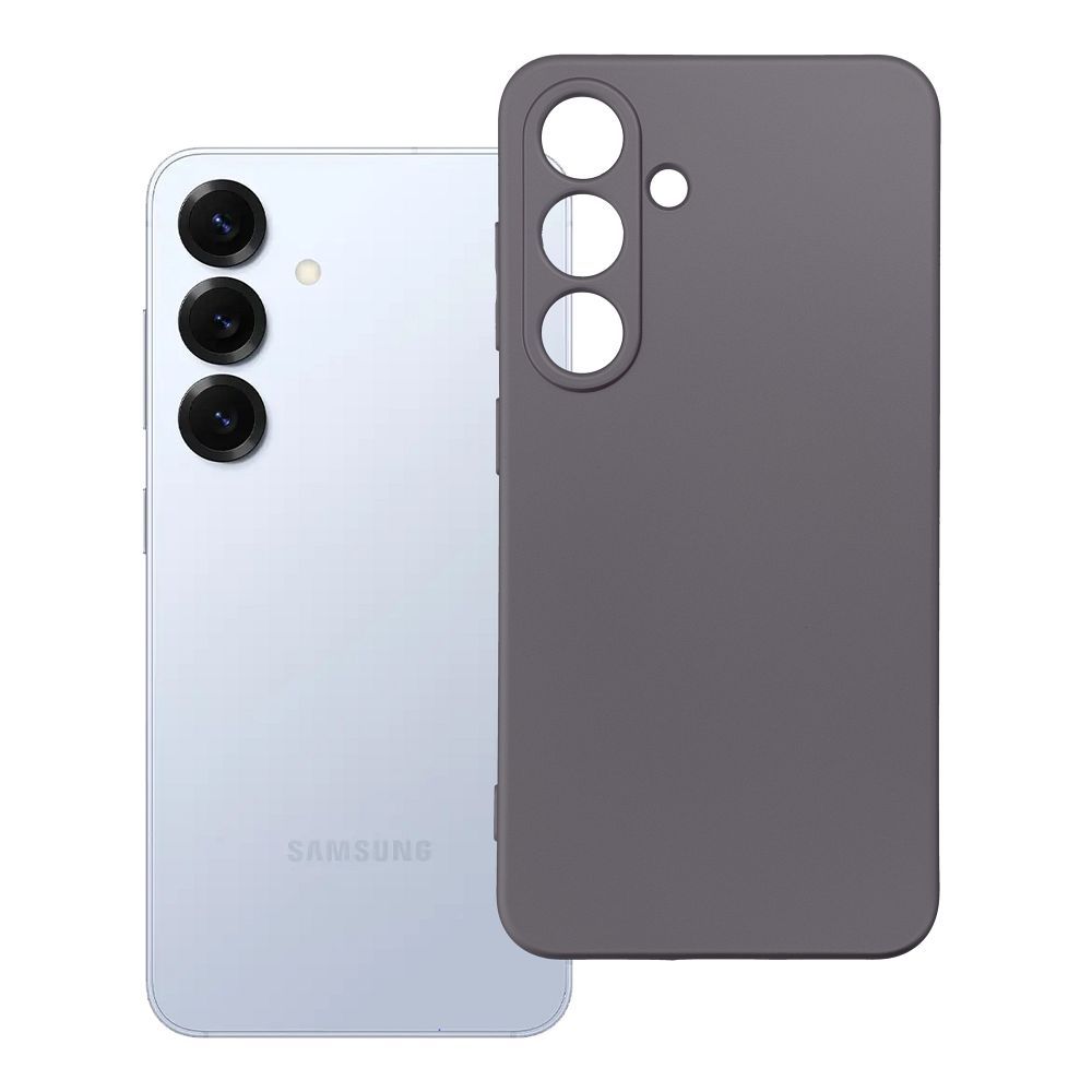Husa Metallic pentru Samsung S25 Gri