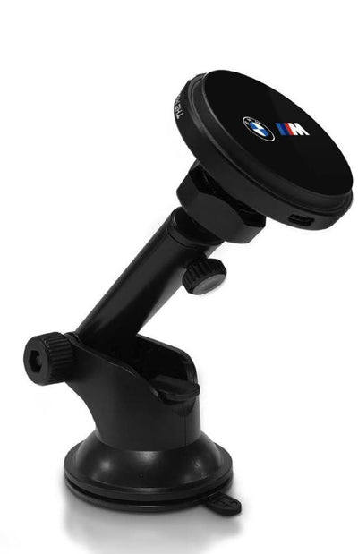 Suport auto BMW M Edition Magnetic cu 15W Wireless Charging Negru