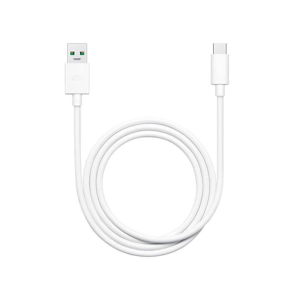 Cablu Dl129 Oppo Usb-c Data Fast Charge 65W 1m Alb