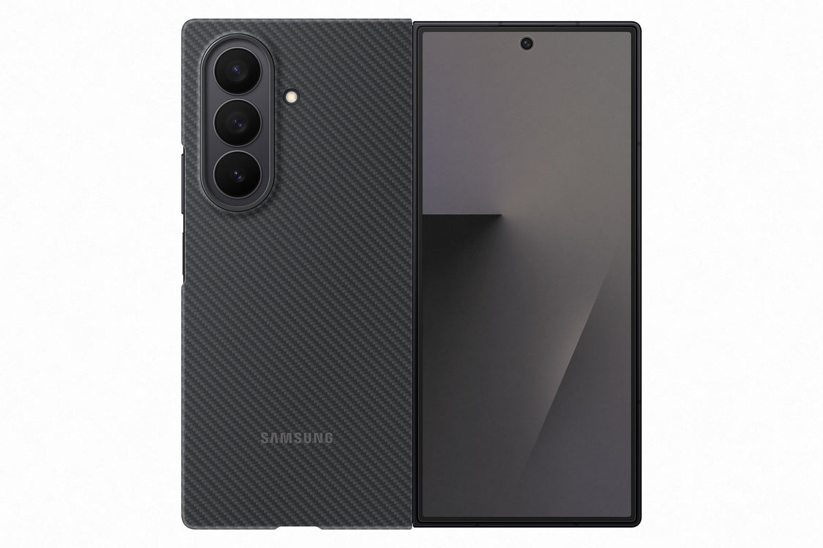 Husa Ef-xf966sbe Samsung Carbon pentru Galaxy Z Fold 7 Negru