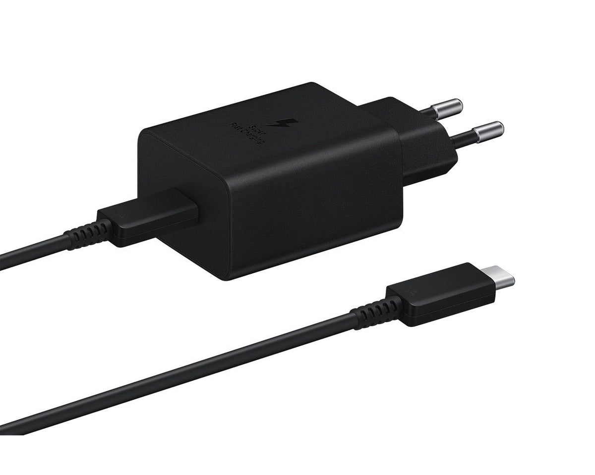 Cablu Ep-t1510ebe + Ep-da705bbe Samsung 15W Travel Incarcator + Usb-c/Usb-c Data Negru (OOB )