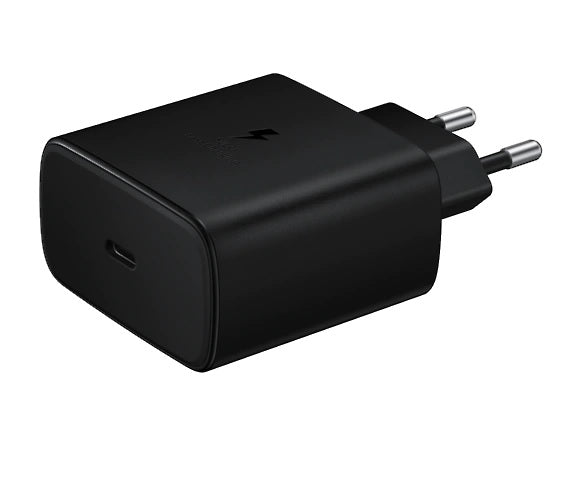 Cablu Ep-ta845xbe Samsung Usb-c 45W Travel Incarcator + Usb-c/Usb-c Data Negru (Damaged Package)